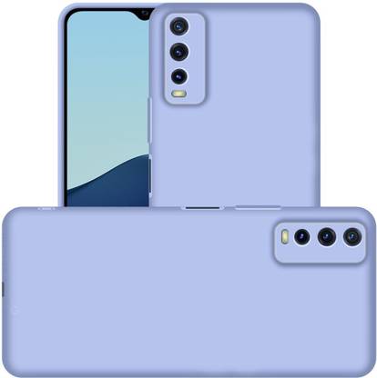 CASE CREATION Back Cover for New Vivo Y12s Solid Colorful Luxury Smooth Feel Matte Finish Cover