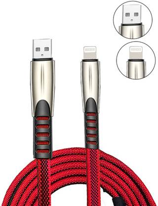 Zohlo Power Cord 1.2 m Unbreakable iOS Charging Cable Compatible with All iOS Devices