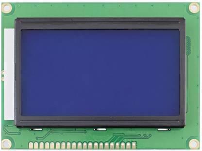 ROBOTONICS INDIA ROBOTONICS GLCD 128x64 Blue Backlight LCD Display