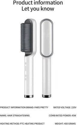 Gretal Heating Electric Straightener with 5 Temperature Control Hair Styler Tool Professional Hair Straightener Hair Straightener