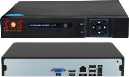SOS JOVO 32 Channel 5MP Network Video Recorder NVR/ H.265, 1 SATA, 4 in 1 Security Camera