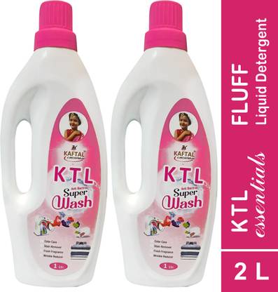 KAFTAL ENTERPRISE ktl liqvid detergent 2 combo Multi-Fragrance Liquid Detergent