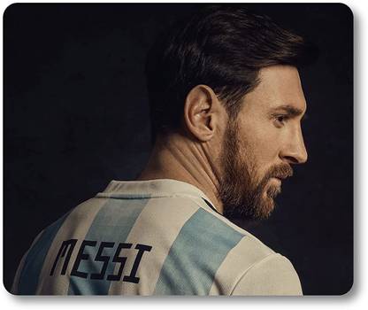 MIKKA The Goat Lionel Messi Face Mouse Pad Printed Anti Skid Computer Accessories7236 Non Slip Base Mousepad