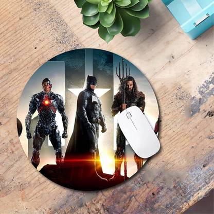 MIKKA Superhero Theme Printed Mouse Pad Compatible PC/Laptop/Desktop/Computer Rub6989 Mousepad