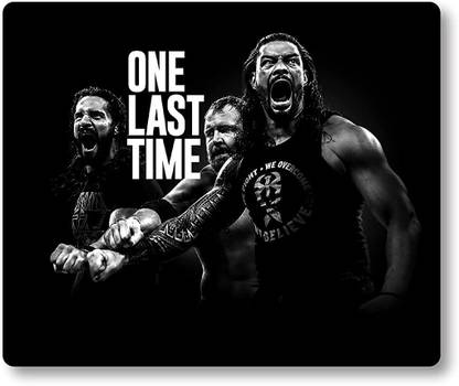 MIKKA One Last Time Quotes WWE Mouse Pad Printed Sublimation Anti Skid Designer G7132 Non Slip Base Mousepad