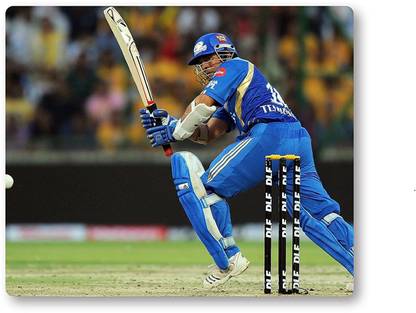 MIKKA Legends Sachin Tendulkar Mouse Pad Compatible PC Laptop Desktop Computer Ac7211 Non Slip Base Mousepad