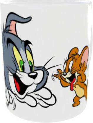 Picture Affairs Production TOM AND JERRY CARTOON PRINTED CERAMIC COFFEE AND TEA MUG/CUP 350ML Ceramic Coffee Mug