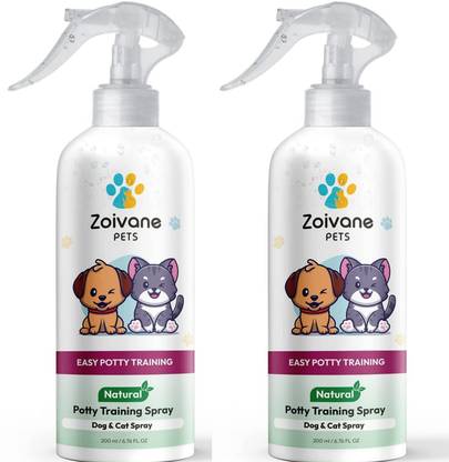 Zoivane Potty Training Spray Rose Cologne (200 ml) Pack of 2 Rose Cologne