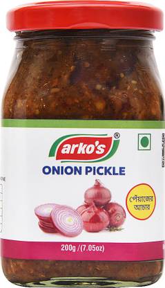 ARKOS Homemade Onion Pickel, 200g Mixed Pickle