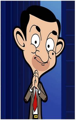 Mr. Bean Poster For Room Paper Print