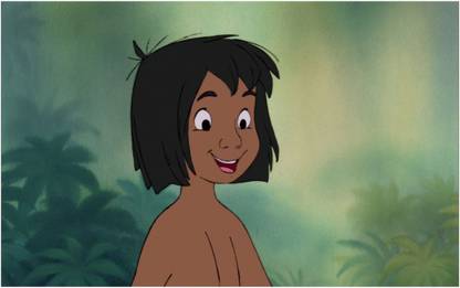 Mowgli Poster For Room Paper Print