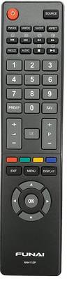 Nij 43FNT007 Compatible For LCD LED Remote Control FUNAI Remote Controller