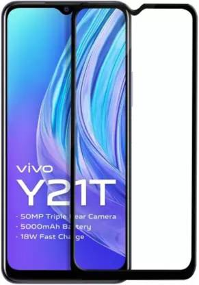 MOBIWIN Edge To Edge Tempered Glass for Vivo Y21T