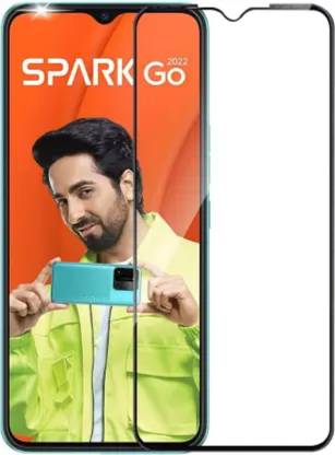 MOBIWIN Edge To Edge Tempered Glass for Tecno Spark Go 2022