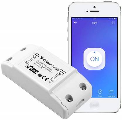 jenix 10A Wifi Smart Switch for Home Automation with Alexa/Google Assistant Smart Switch