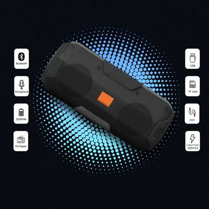 Wifton A006 125 W Wireless Bluetooth Portable Speaker-SpK-362 10 W Bluetooth Speaker