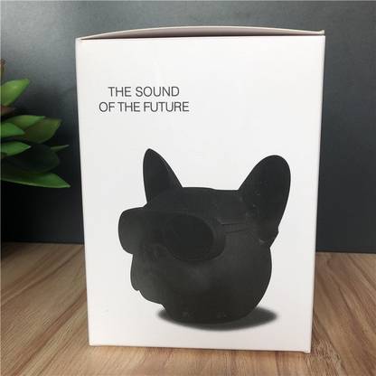 RHONNIUM Portable Super Bass 5W French Bulldog Speaker-SpK-91 20 W Bluetooth Speaker