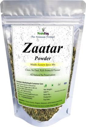 VY VedaYug Zaatar Powder | Middle Eastern Zatar Powder | Mediterranean Spice, 100g