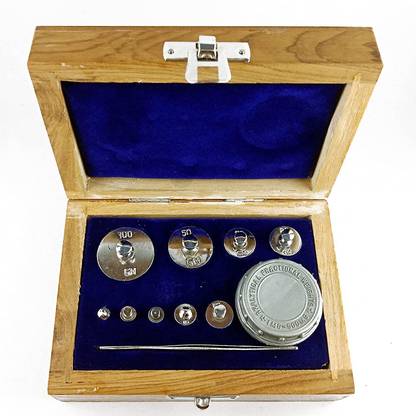 Salco A Grade Analytical Weight Box (1mg-100gm) Weight Box