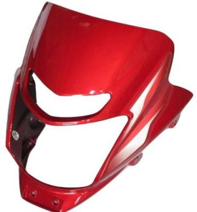 zalak Headlight Visor For(Red) Bike Headlight Visor