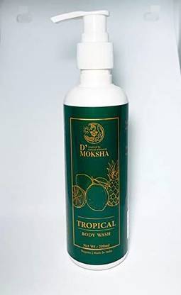 D'moksha Tropical Refreshing Body Wash Gel (Pack Of 1) - 200ml