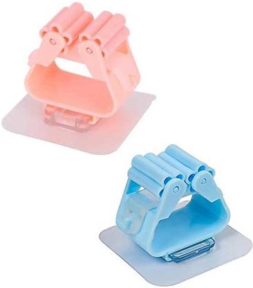 Molzo Multicolor Plastic Broom Holder