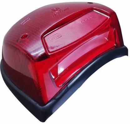 Allpartssource Tail Lamp Light with Bulb Suitable For Old Model Bajaj Classic /4S/ Chetak Car Reflector Light