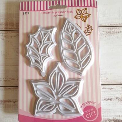 Kravings Set of 3 for Cookie Biscuit Mold Cookie & Biscuit Press Pump