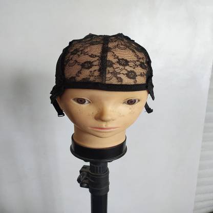 golden hair int Full Head Wig Caps With Breathable Mesh Weaving For Making Wig Soft Cap Hair Hair Accessory Set