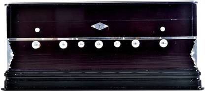 SG MUSICAL Bass Reed & Male Reed Double Fold Bellow & 39 Keys NEHSHR142 3.25 Octave Hand Pumped Harmonium
