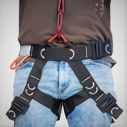 Sahas Sit Harness Padded for climbing/zipline/rappelling Climbing Harness
