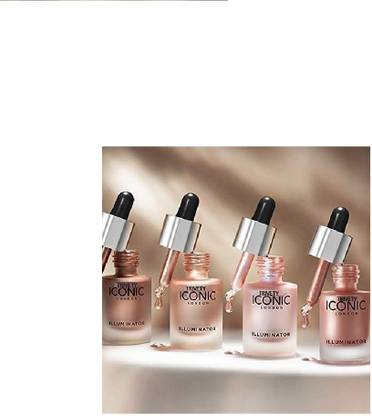 Trivety Professional SET OF 4 MULTICOLOR Iconic london Illuminator  Highlighter