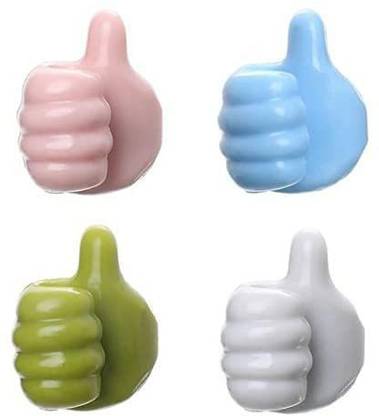 Gokich Silicone Thumb Holder Hook 4pcs Silicone Key Holder