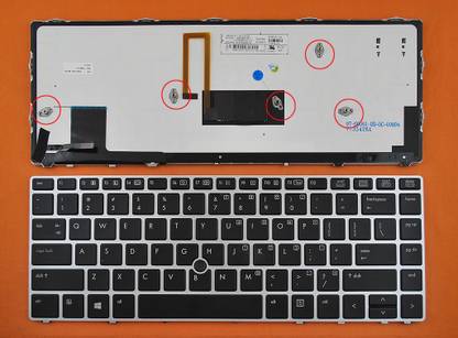 SellZone Keyboard For HP Elitebook 9470M, 9450M (Black) Internal Laptop-size Laptop Keyboard Compatible with Desktop, Laptop, Mac