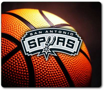 MIKKA San Antonio Spurs Basketball Large THICK Mousepad Mouse Pad Great Gift Idea Non Slip Base Mousepad