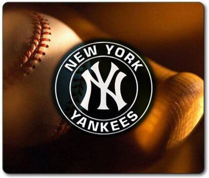 MIKKA New York Yankees Baseball Large Mousepad Mouse Pad Great Gift Idea LMP2018 Non Slip Base Mousepad