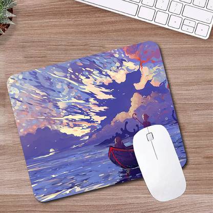 MIKKA Vintage Nature Theme Printed Mouse Pad Compatible for Laptop Computer Deskt8585 Mousepad