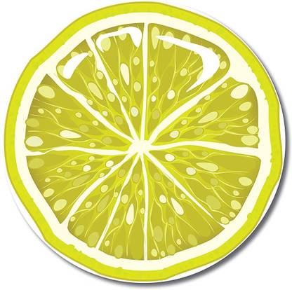 MIKKA Lemon Theme Printed Mouse Pad for Laptop PC Computer Desktop Boys Girls Kid8154 Non Slip Base Mousepad