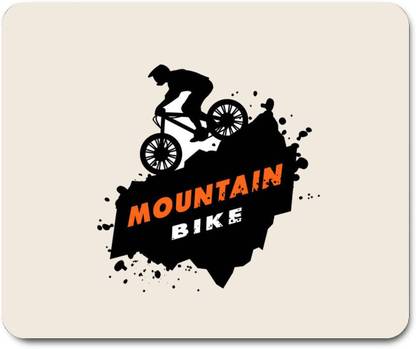 MIKKA Mountain Bike Design Mouse Pad Printed Anti Skid Computer Accessories Profe7969 Non Slip Base Mousepad