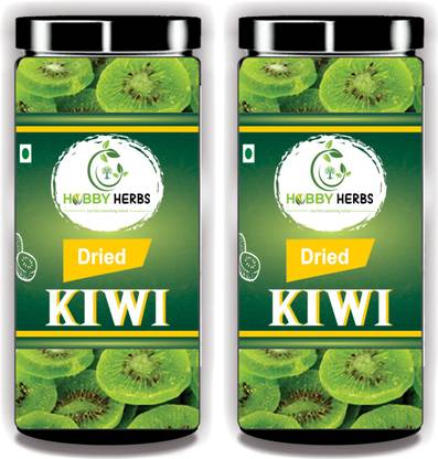 Hobby Herbs Dried Kiwi 400g | Premium Kiwi | Dry Fruits | Kiwi