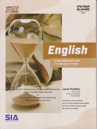 English B.Tech Common To I-Year I-Sem [EEE, CSE, IT, CSE (Cyber Security), CSE(Data Science), CSE(Networks) &Computer Engg] & I-Year II-Sem [ECE,EIE, CE, ME, AE, ME(M), MME, Mining, Petroleum Engg] R18 JNTU-Hyderabad Latest 2022 Edition