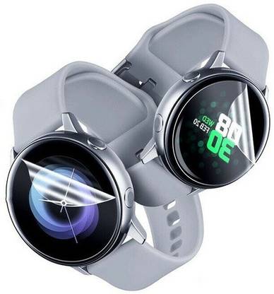 CallSmith Screen Guard for Samsung Galaxy Watch Active 2 44mm Unbreakable Membrane/ Hydrogel Membrane/ Screen Protector [Not a Tempered Glass], Combo Pack