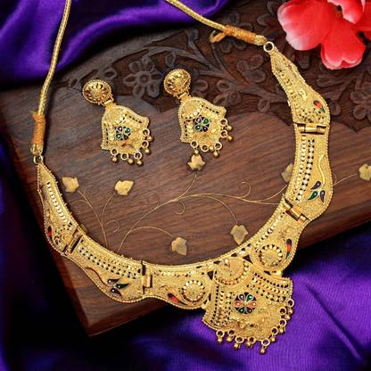 Brass Jewel Set