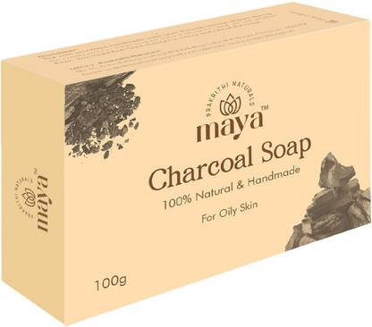 PRAKRITHI Naturals Charcoal Soap