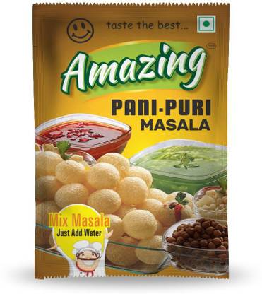Amazing PANI PURI MASALA (PUDINA FLAVOUR), 10 GM EACH