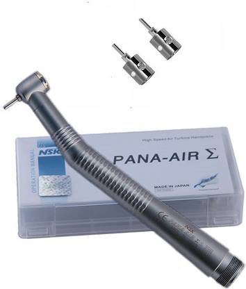 nsk Air Rotor Handpiece Standard Head Chuck type with 2 spare cartridges Surgical Plier