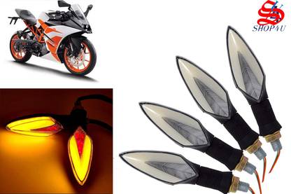 SHOP4U Front, Rear, Side LED Indicator Light for KTM RC 200