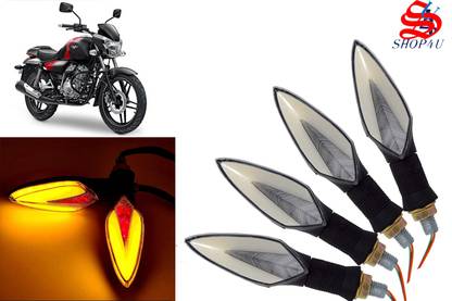 SHOP4U Front, Rear, Side LED Indicator Light for Bajaj V 150