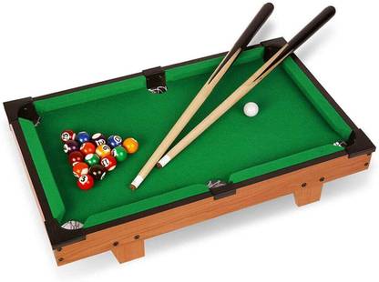 Rangildas & Bros Billiards Snooker Table Game for Kids Mini Pool Table Party & Fun Board Game