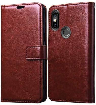 GoPerfect Flip Cover for Xiaomi Redmi Y2 | Flip Cover| Leather Card Slots| Pouch with Viewing Stand